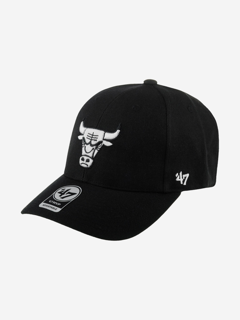 Бейсболка 47 BRAND K-MVP03WBV-BKA Chicago Bulls NBA (черный)