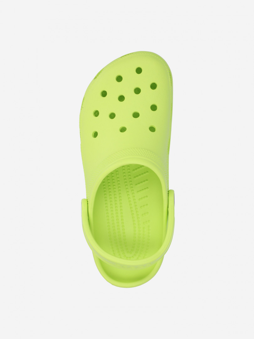 фото Сабо crocs classic, зеленый