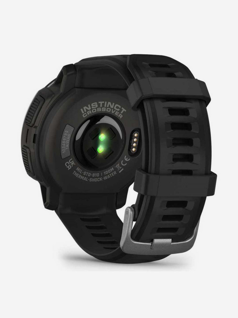 Спортивные наручные часы Garmin Instinct Crossover Standard Edition Black