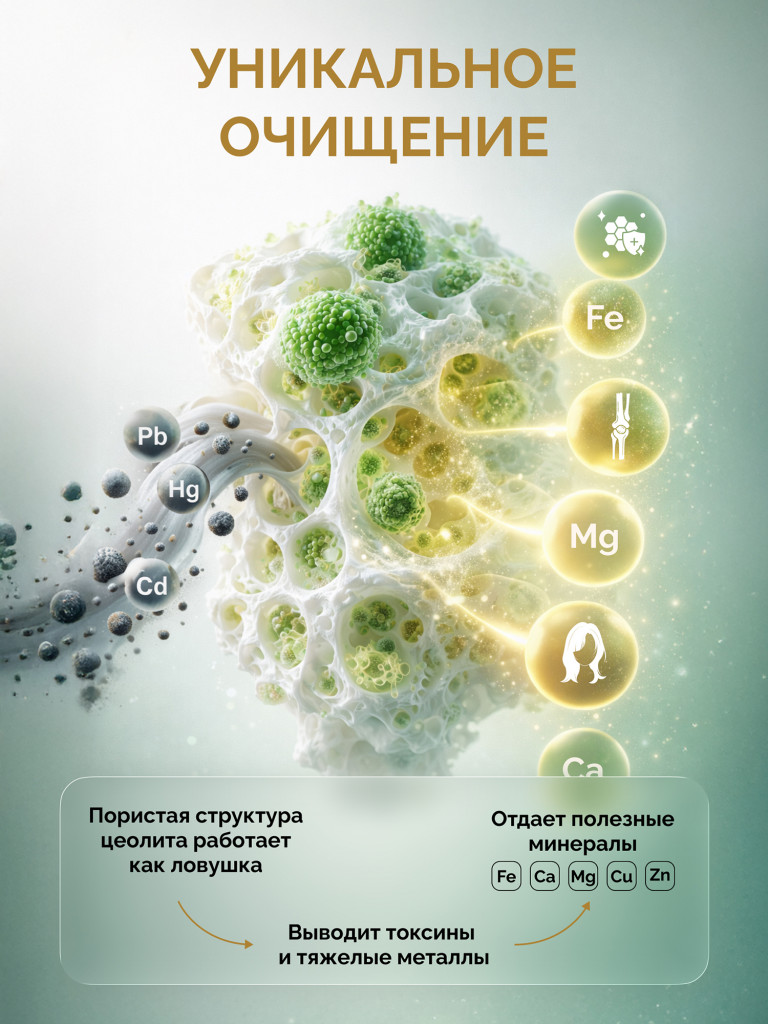 Цеолит УЛЬТРА 500 мг MedCraft, 120 капс.