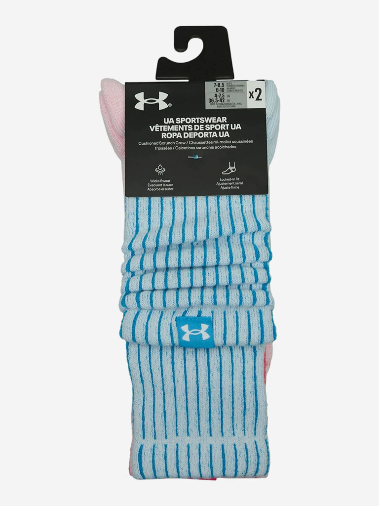 Носки высокие унисекс Under Armour Sportstyle Ctn Scrunch Crew