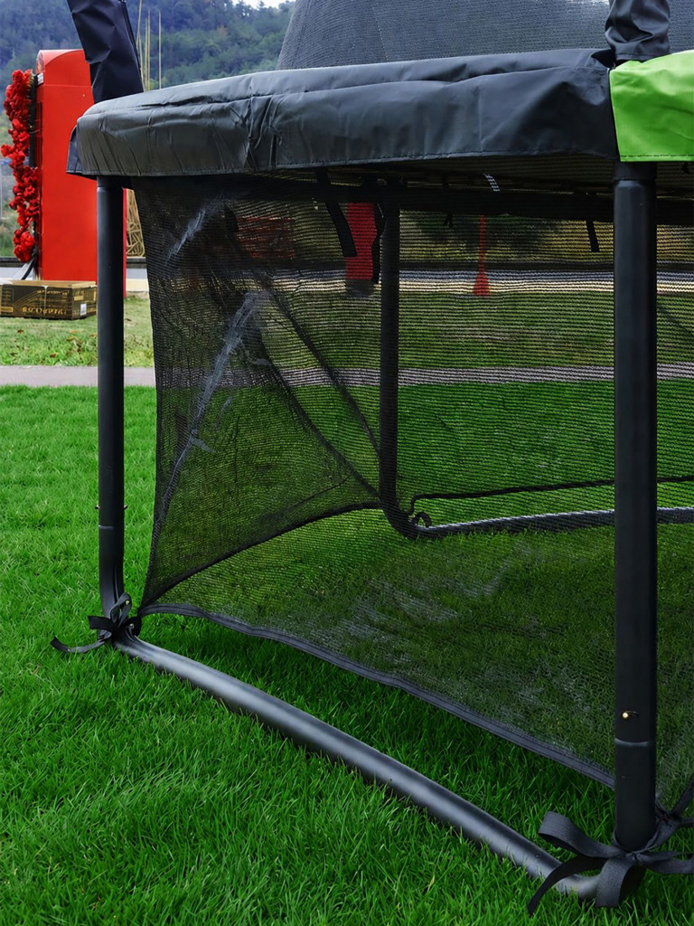 Каркасный батут Jump Power 8 ft Pro Inside Basket Green