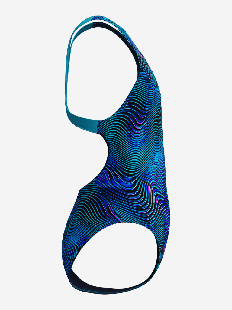 Купальник слитный для девочек Speedo Print Leaderback