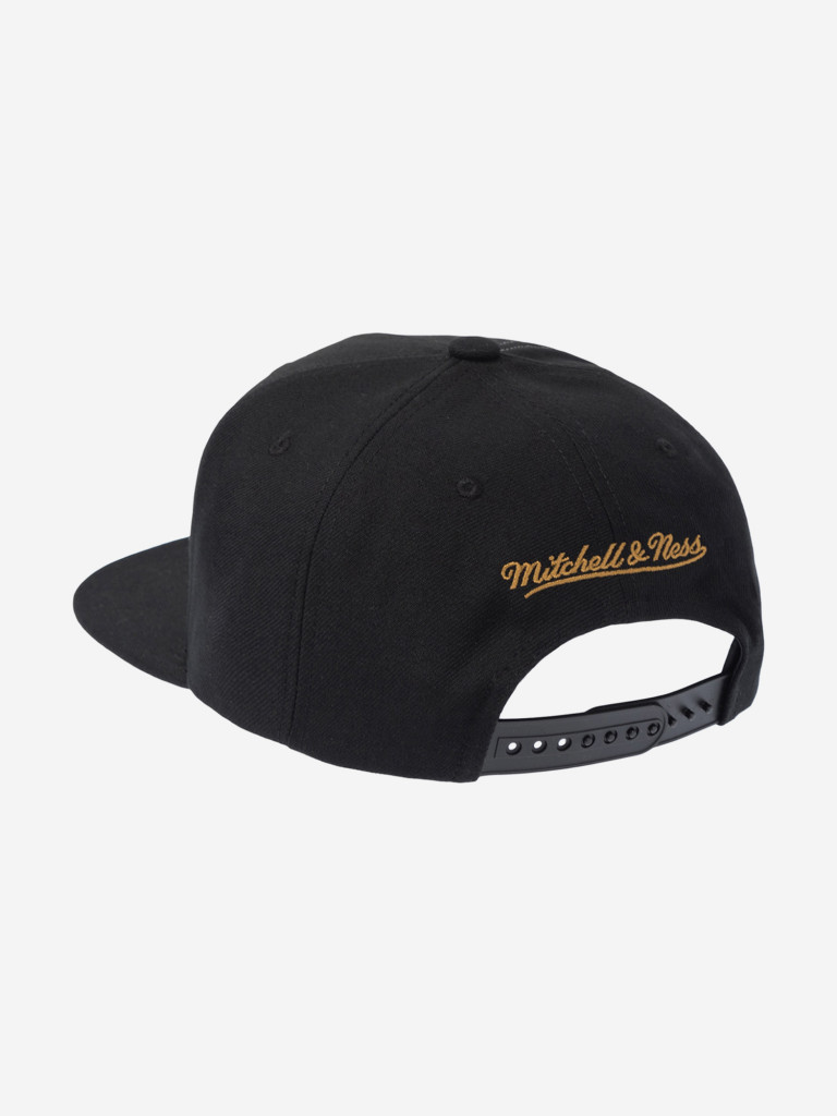 Бейсболка с прямым козырьком MITCHELL NESS HS10520-VGKBLCK Vegas Golden Knights NHL (черный)