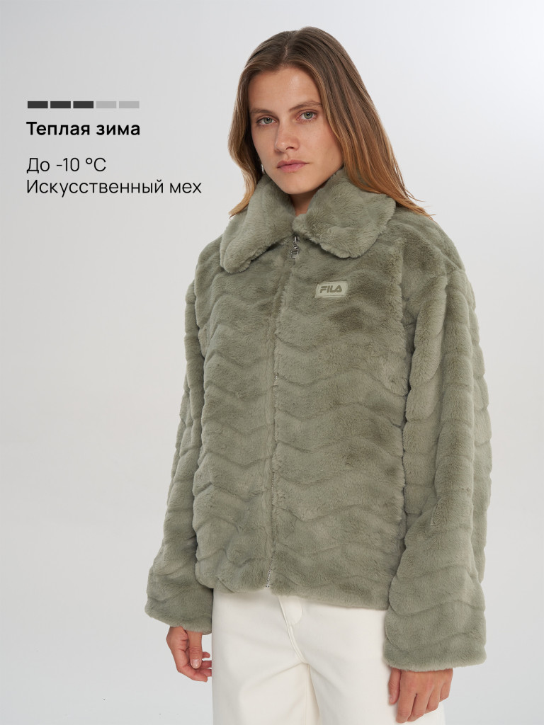 Куртка меховая женская FILA