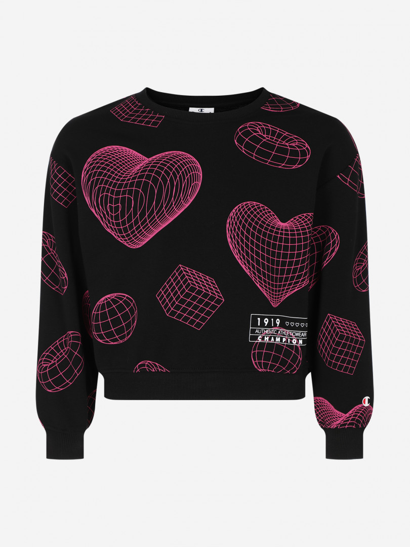 Свитшот для девочек Champion Черный 2599₽