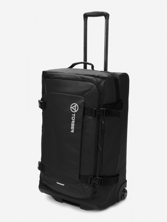 Сумка на колесах TORBER Mobi чёрный 81 л