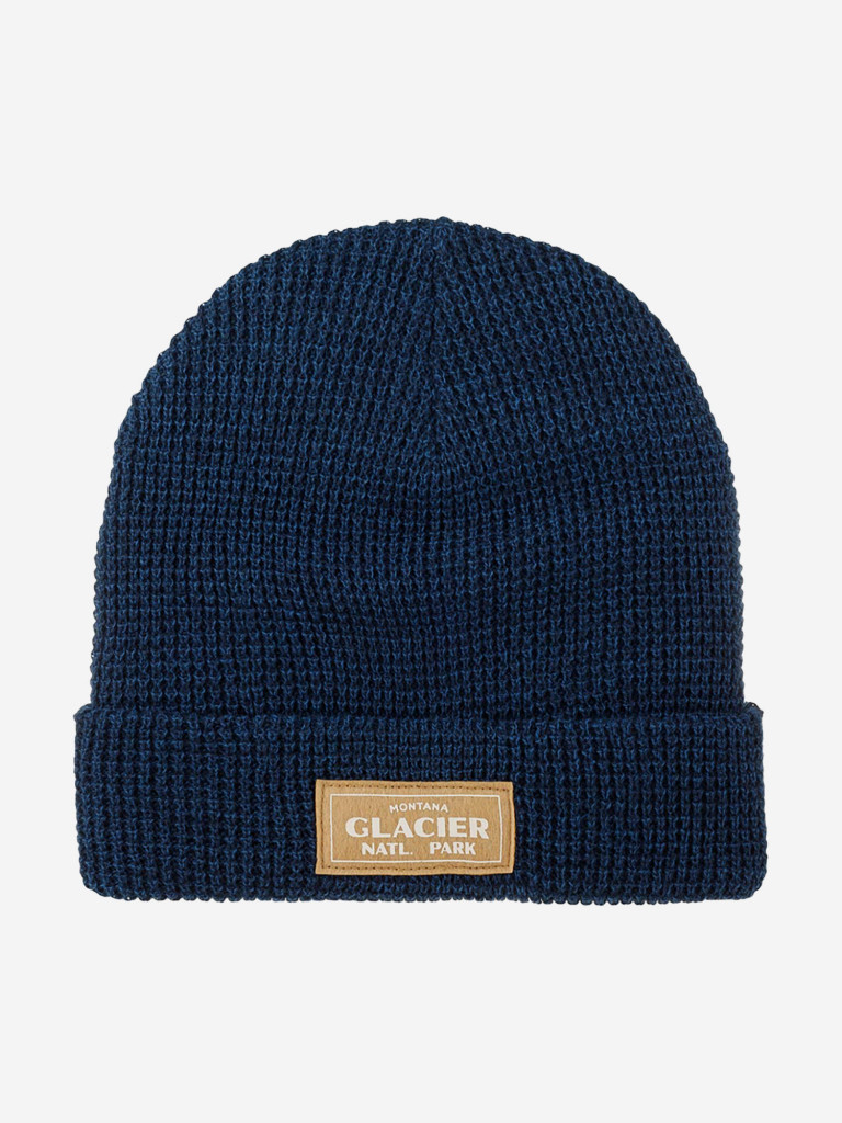 Шапка с отворотом AMERICAN NEEDLE 22014A-GNP Glacier National Park Basin Knit (синий)