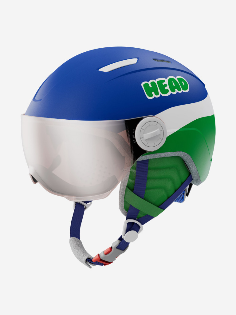Шлем горнолыжный детский Head Mojo Visor с визором S2 (VLT 28%)