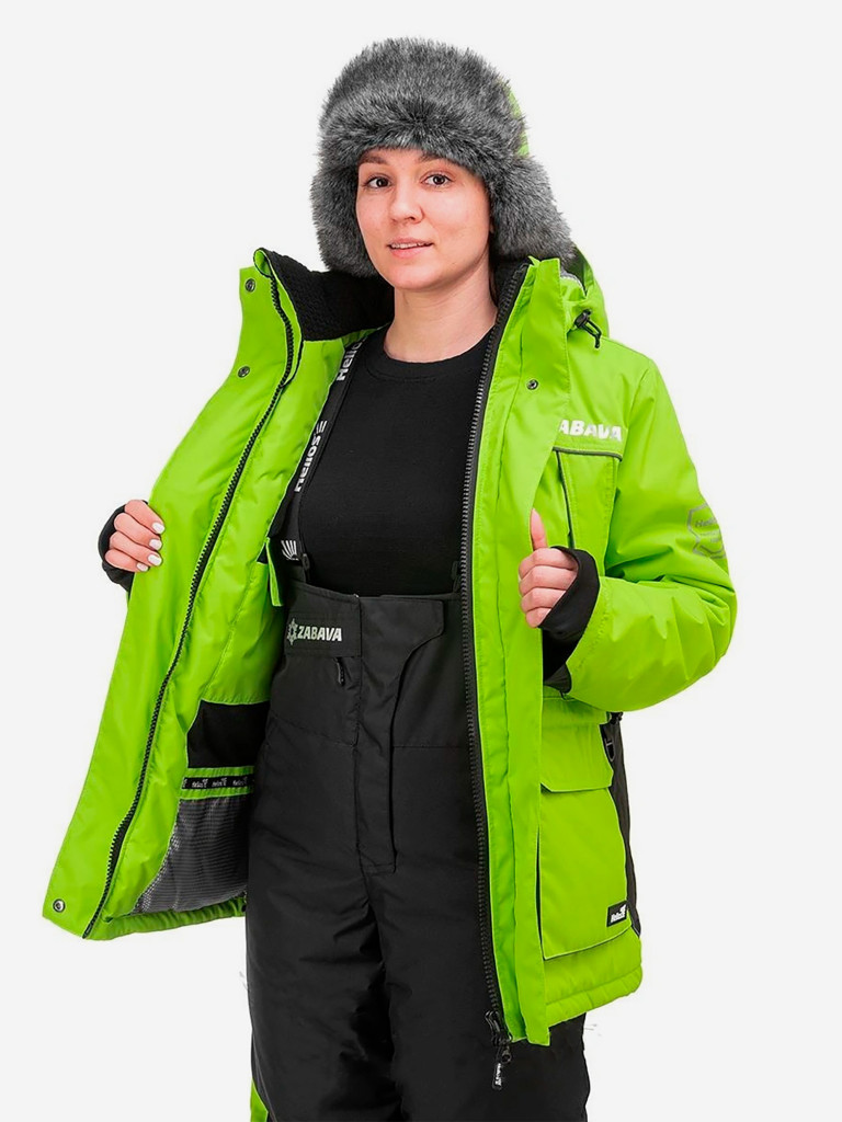 Костюм зимний Helios ZABAVA (куртка+полукомбинезон) для рыбалки и охоты