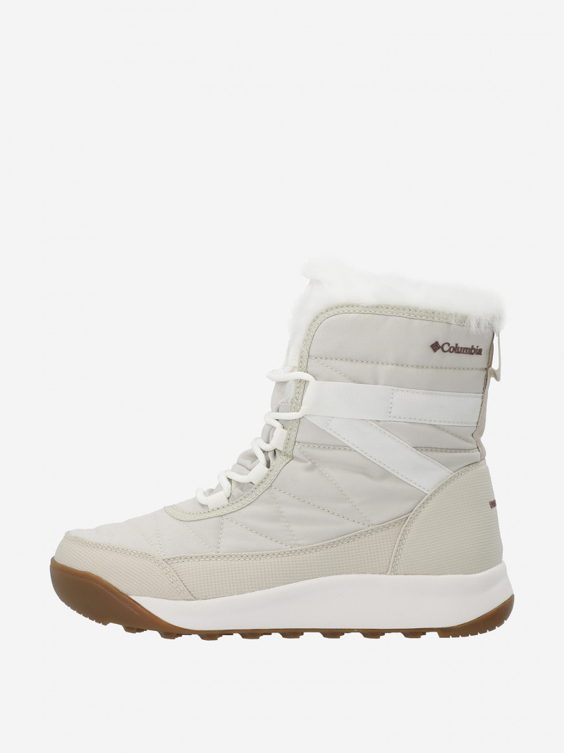 фото Сапоги утепленные женские columbia minx shorty iv, бежевый