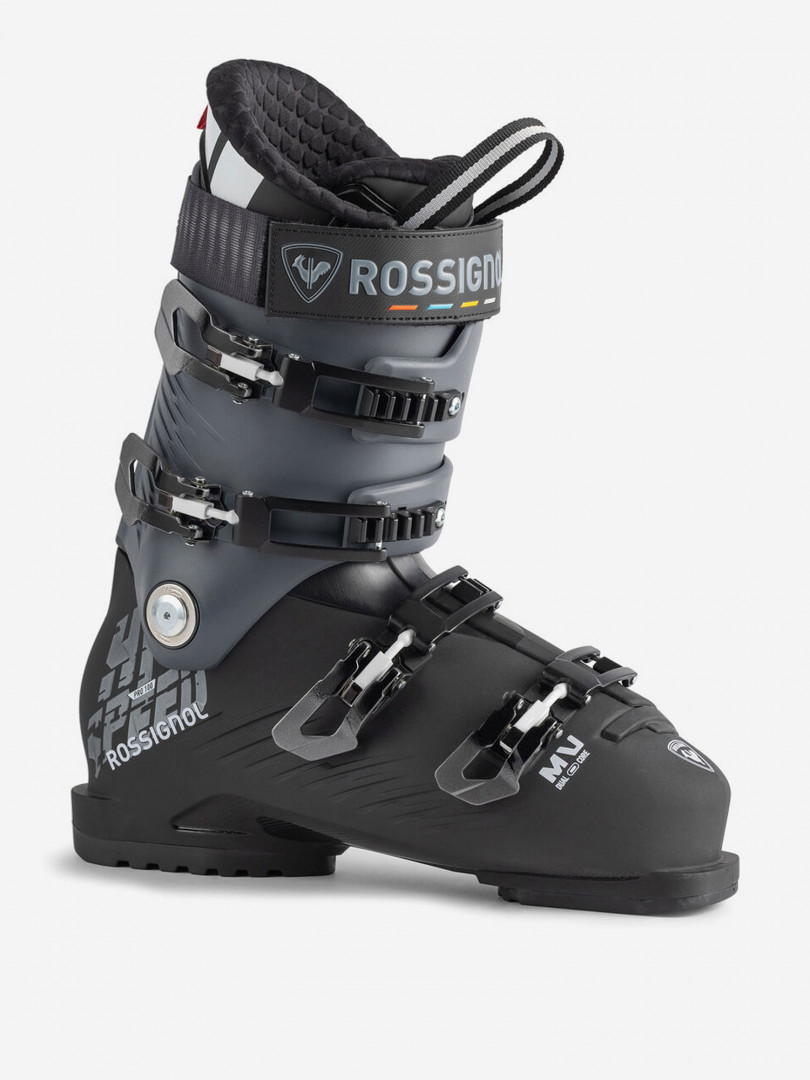 фото Ботинки горнолыжные rossignol hi-speed pro 100 mv, черный