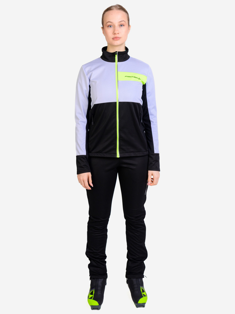 Куртка для беговых лыж женская Fischer Softshell Warm