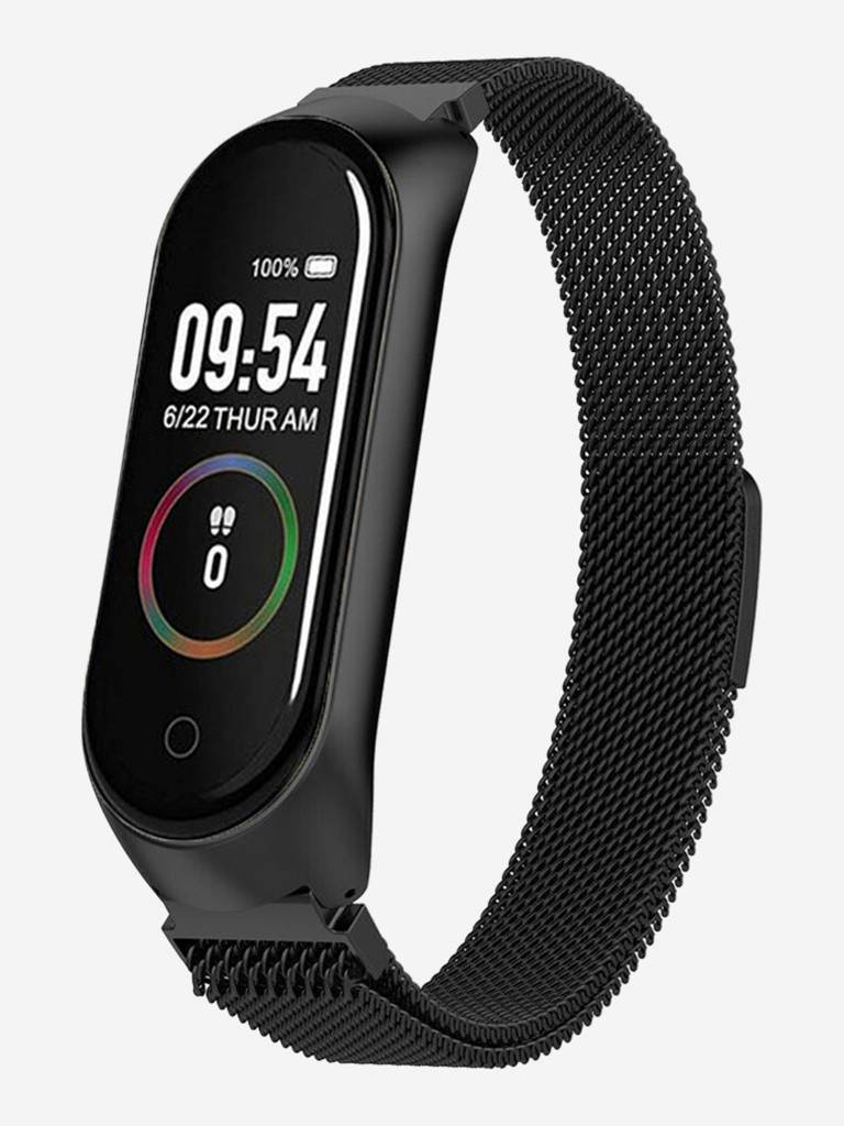 Смарт-часы BandRate Smart BRSM44BBWB с тонометром, шагомером, мониторингом сна