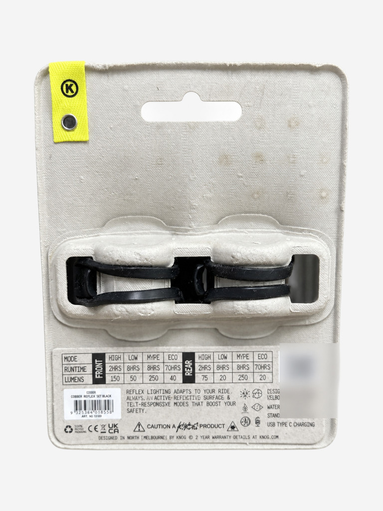 Комплект фонарей Knog Cobber Reflex Twinpack
