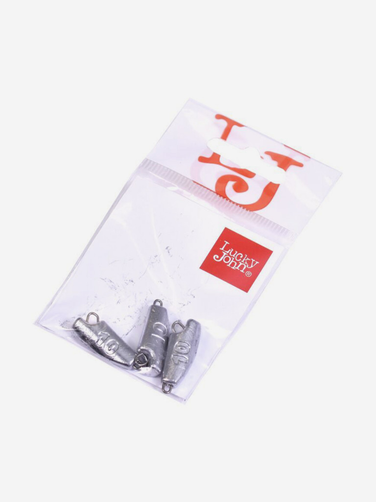 Груз-головки LUCKY JOHN JIG ROVER разборные для джига 10г 3шт.