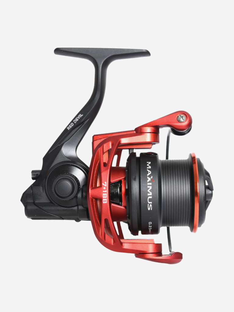Катушка безынерционная фидерная Maximus Red Devil 4000 (7+1 подшипников)