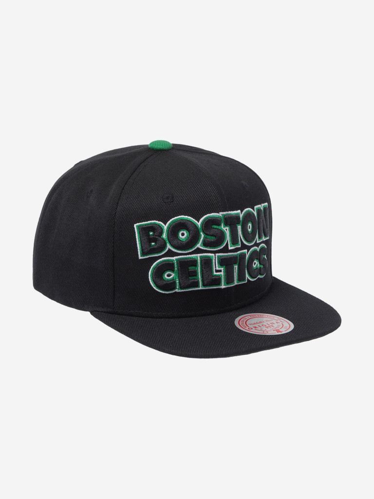 Бейсболка MITCHELL NESS HHSS5469-BCEYYPPPBLCK Boston Celtics NBA