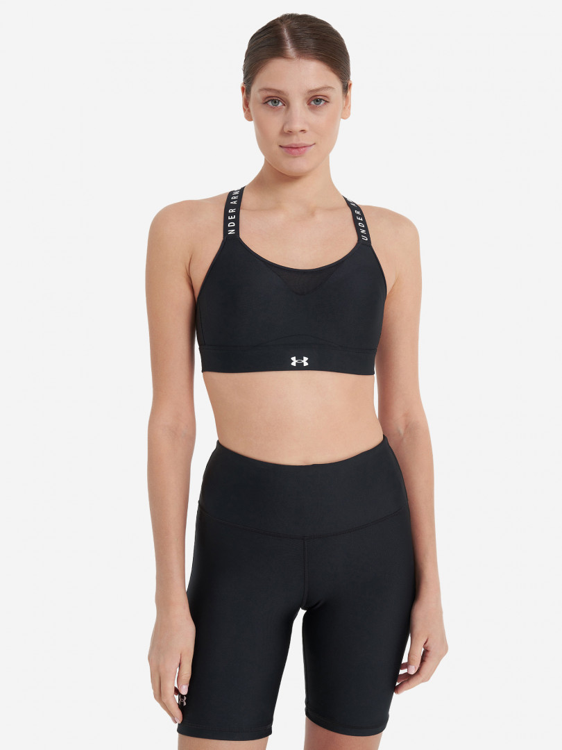 Спортивный топ бра Under Armour Infinity 30231210299 Черный, размер 46, 48,44, 46,50, 52,48, 50, фото 2