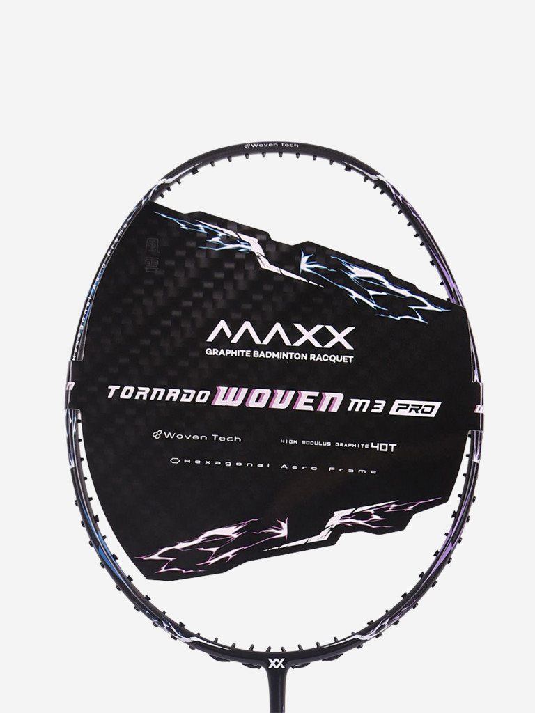 Ракетка для бадминтона MAXX TORNADO WOVEN M3PRO