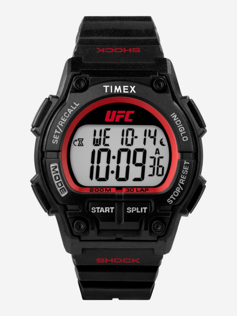 Спортивные часы TIMEX TW5M52500, электронные, 42 мм, с подсветкой Indiglo