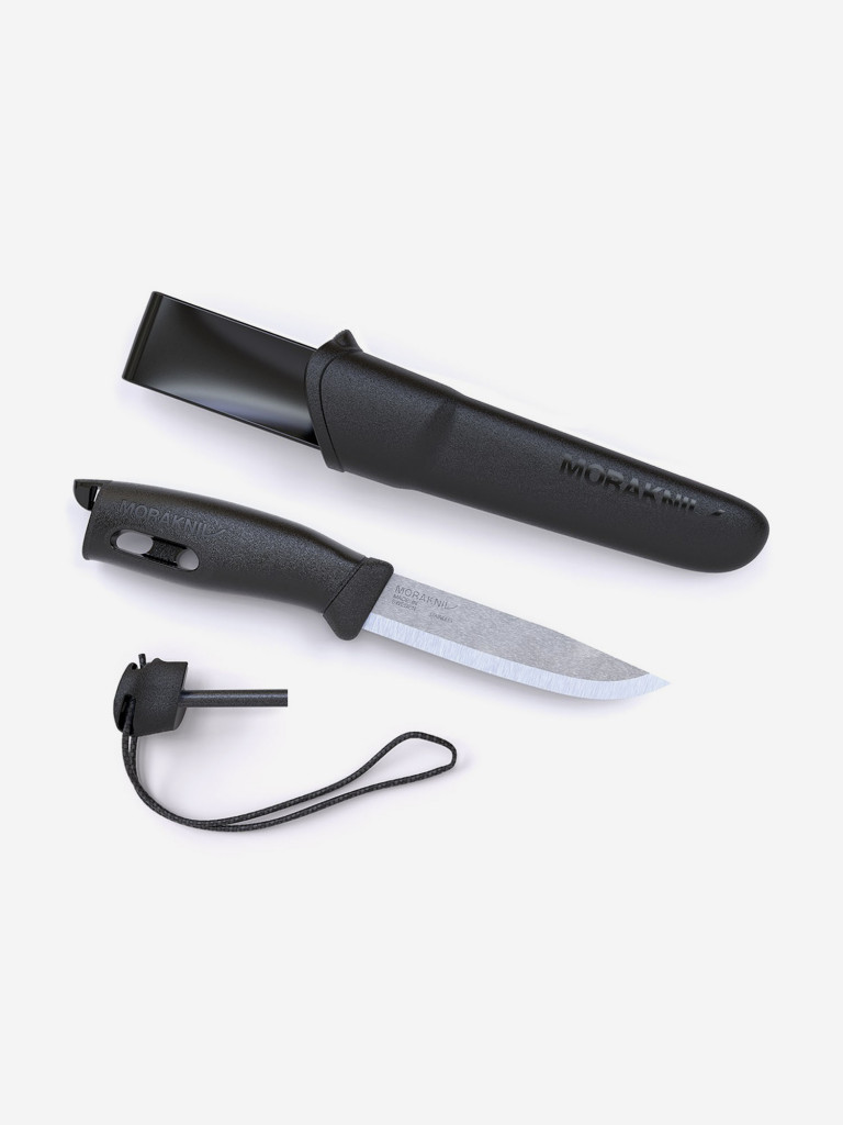 Нож туристический Morakniv Companion Spark Black, 238 мм