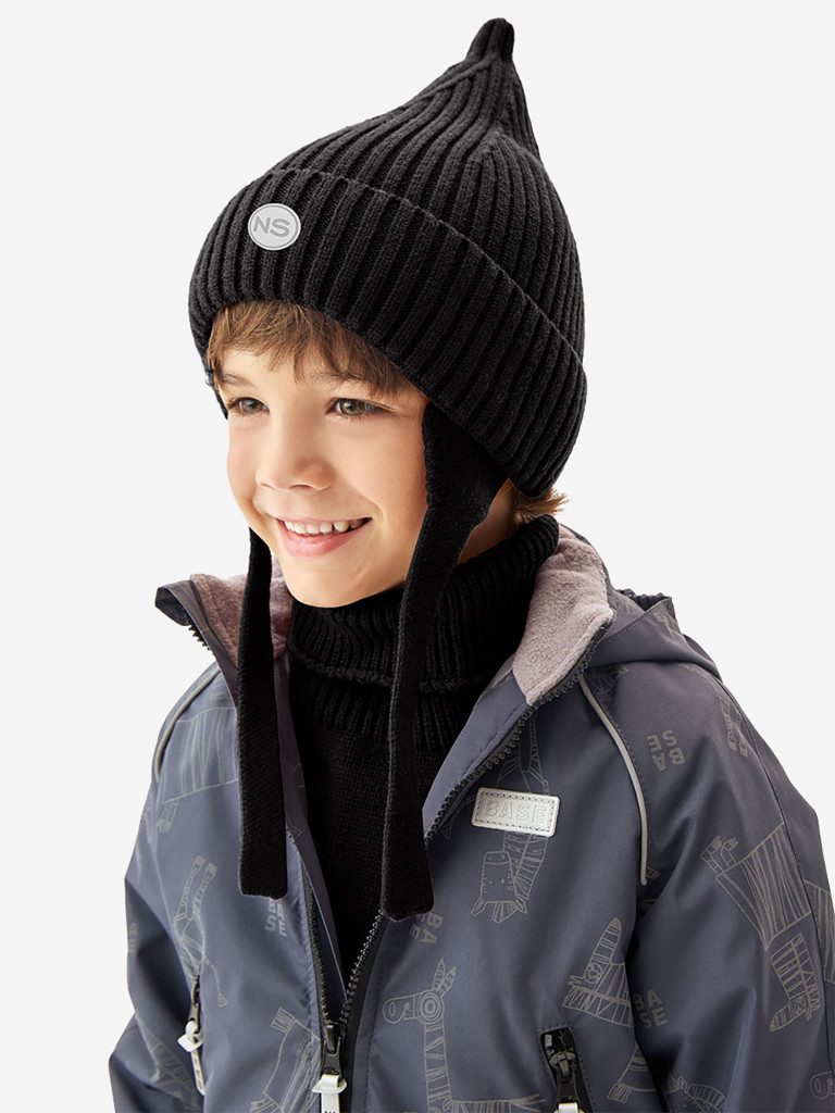 Комплект шапка и манишка NIKASTYLE