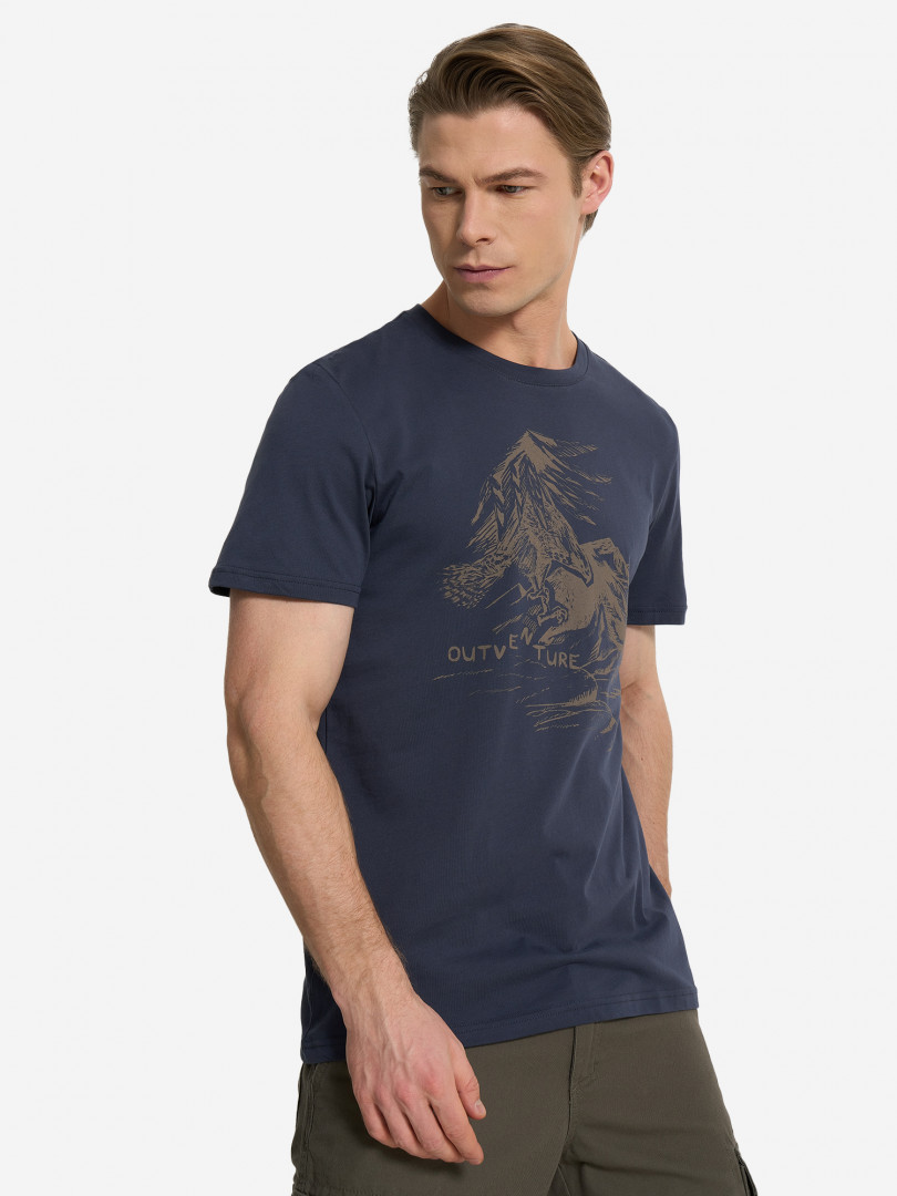 Футболка мужская Outventure Синий 599₽