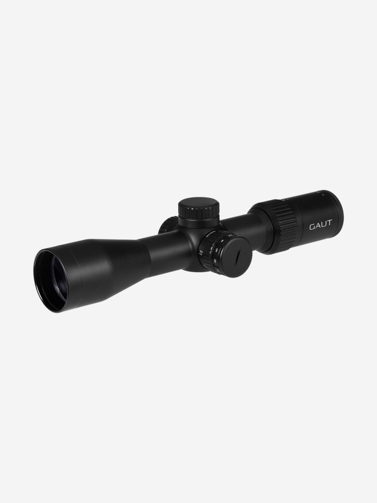 Прицел Gaut Amber 3-12x40, SF-параллакс, сетка 27 (Mil-Dot), подсветка красная, 30мм, поправки 1/4 МОА
