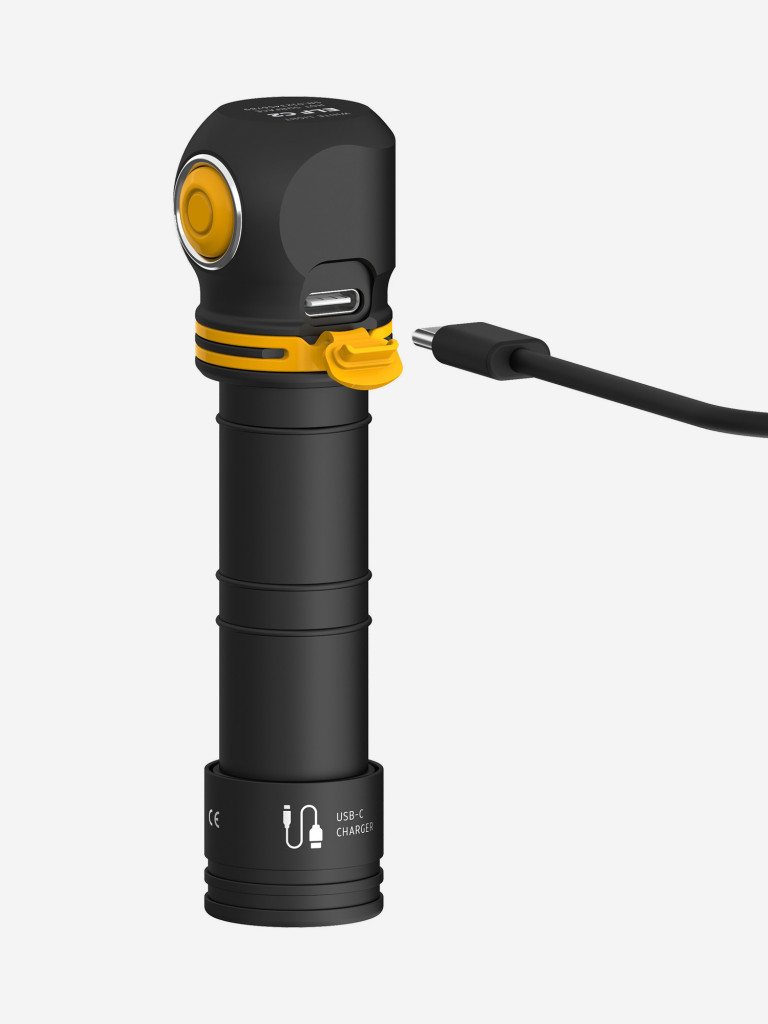Фонарь налобный Armytek Elf C2 USB-C, 1023 лм, теплый свет