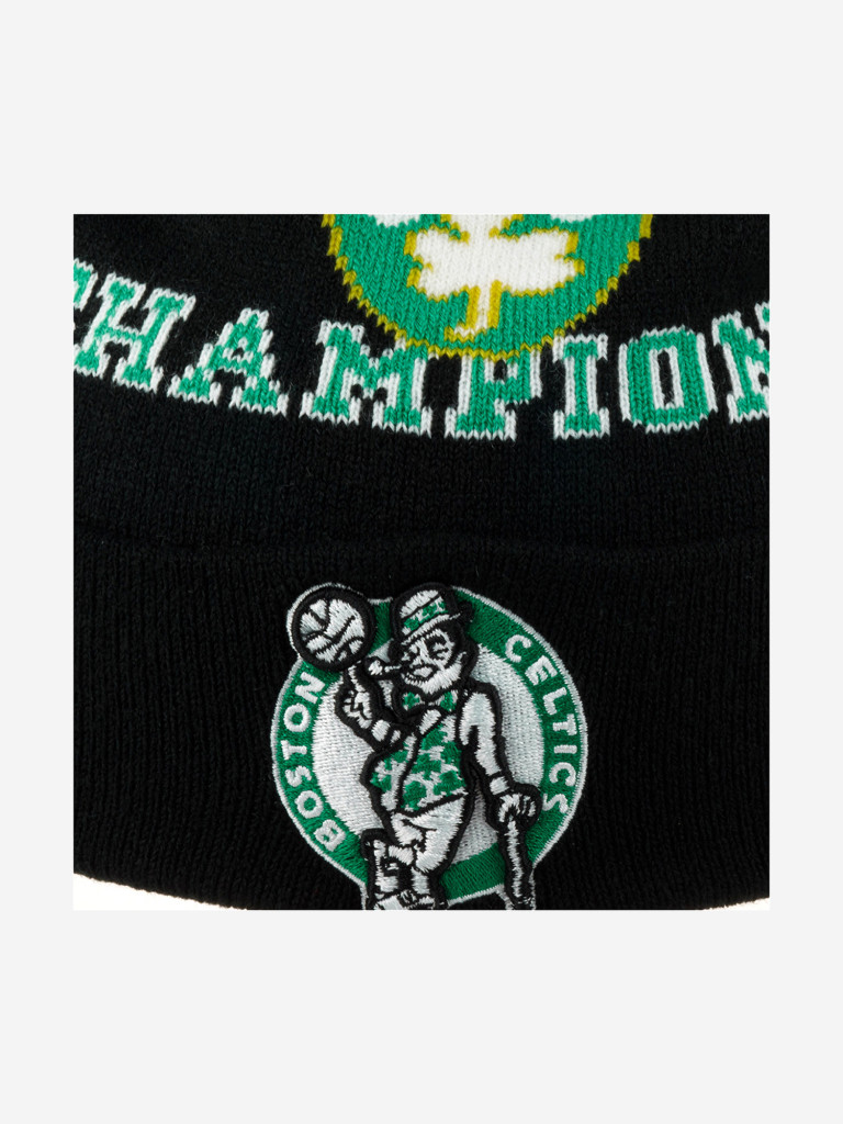 Шапка с отворотом MITCHELL NESS KTCFSH22022-BCEBLCK Boston Celtics NBA (черный)