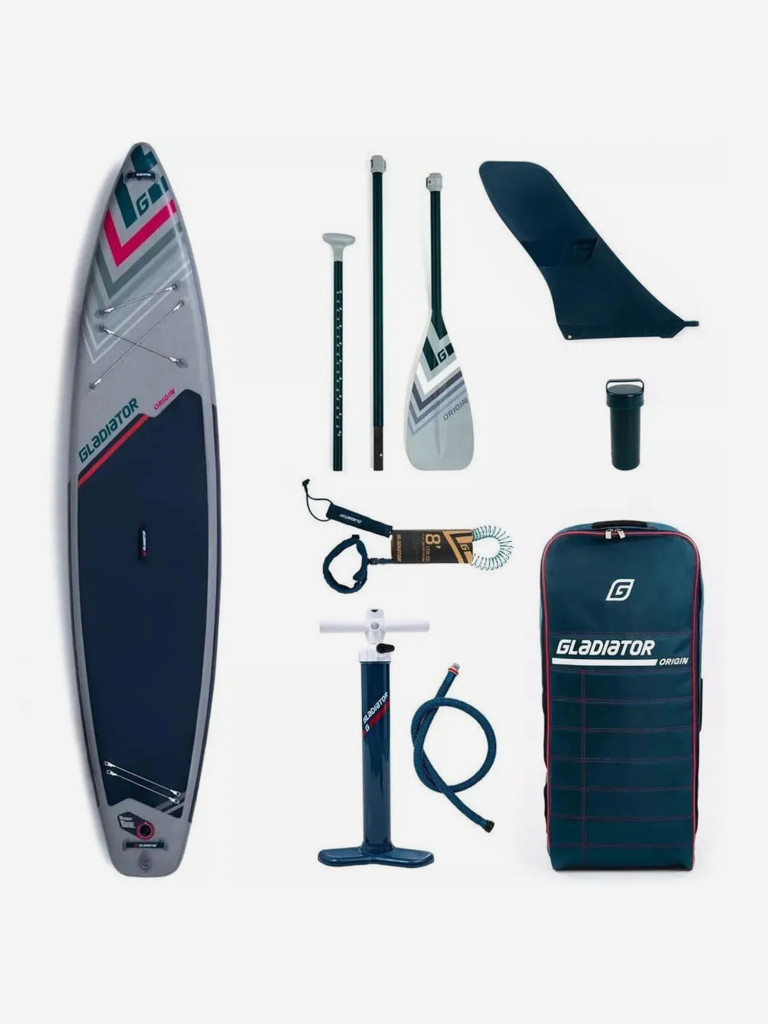SUP доска надувная Gladiator OR12.6 T двухслойный, полная комплектация