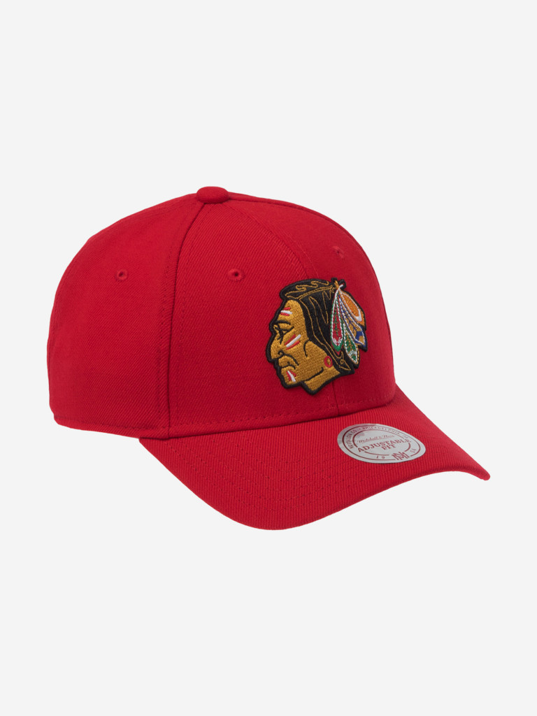 Бейсболка MITCHELL NESS EU246-CHIBLA-RED Chicago Blackhawks NHL