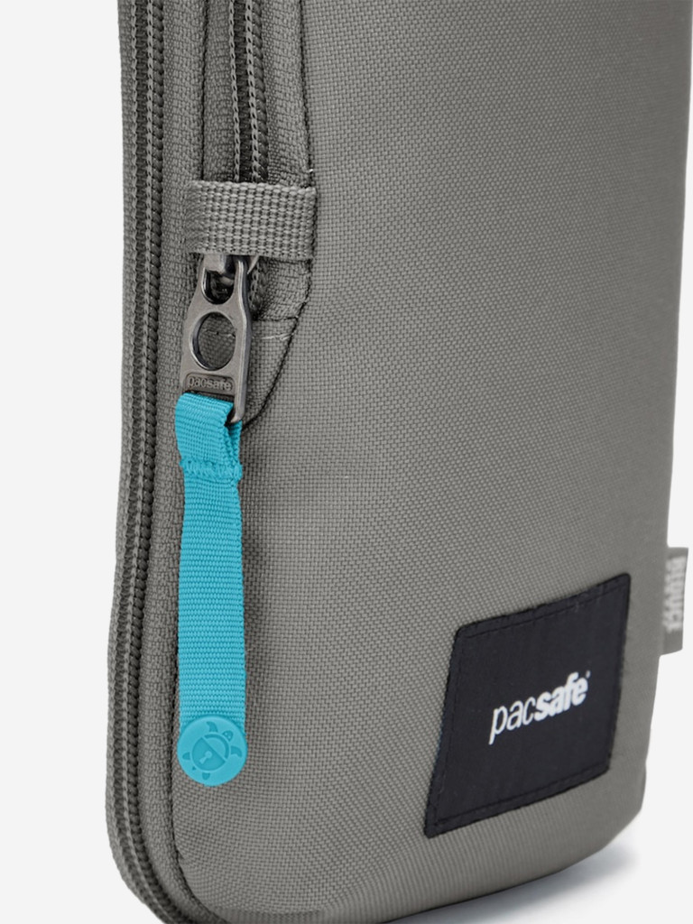 Сумка антивор Pacsafe GO Tech Crossbody, серый, 0,2 л.