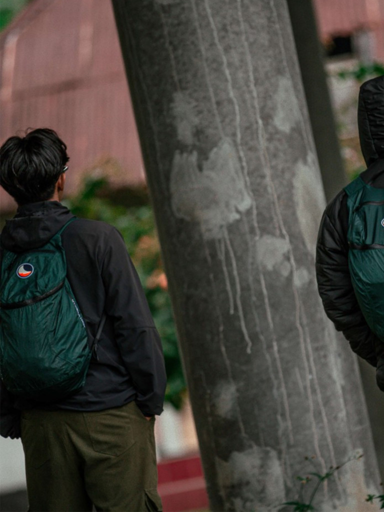 Рюкзак TICKET TO THE MOON Mini 15L water resistant, dark green