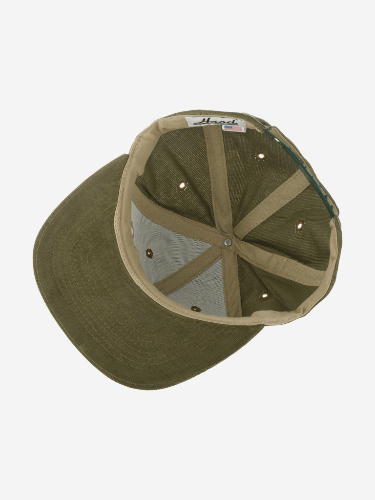 Бейсболка с прямым козырьком HOOD 100-TWC028-CA105-OL Coronado (оливковый)