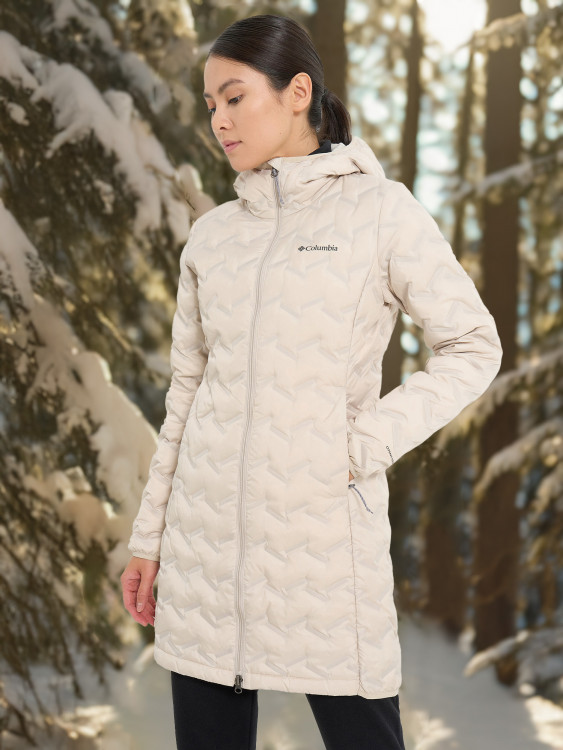Пуховик женский Columbia Delta Ridge II Long Down Jacket