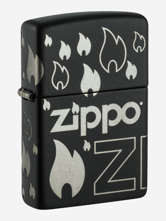 Зажигалка бензиновая ZIPPO 48908 Logo Design