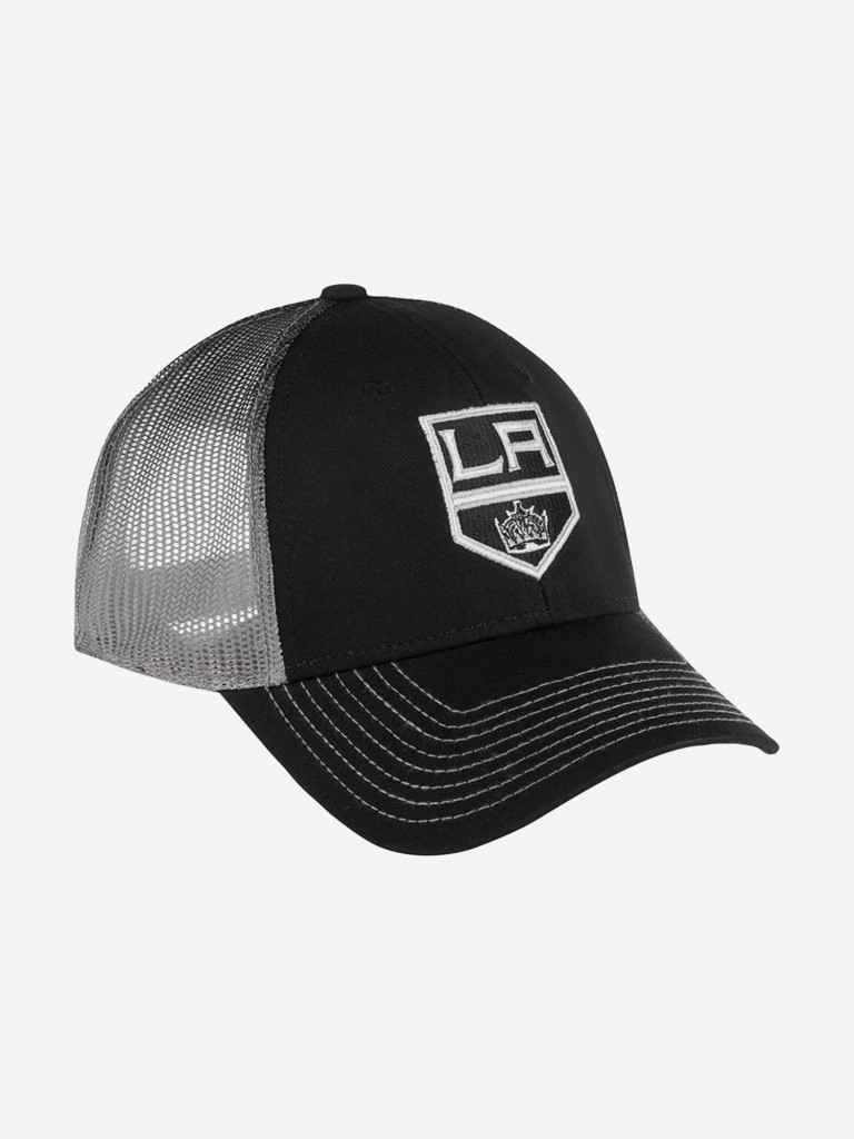 Бейсболка с сеточкой AMERICAN NEEDLE 44612A-LAK Los Angeles Kings Cross Fade NHL