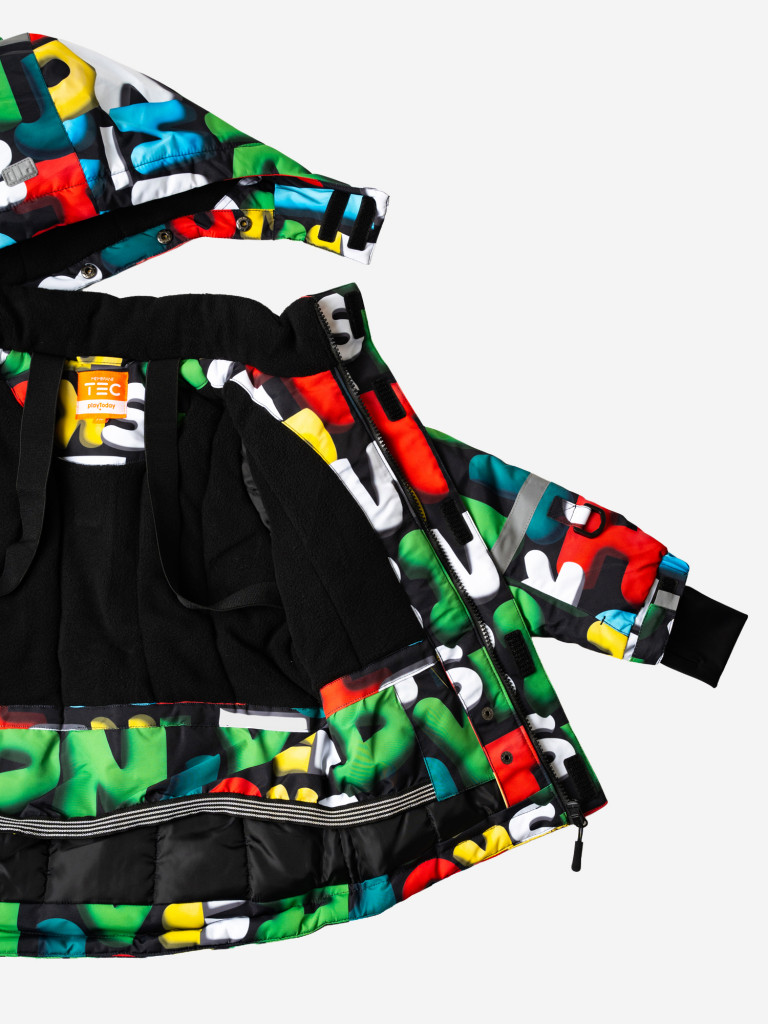 Комплект зимний для мальчиков: куртка, полукомбинезон PlayToday