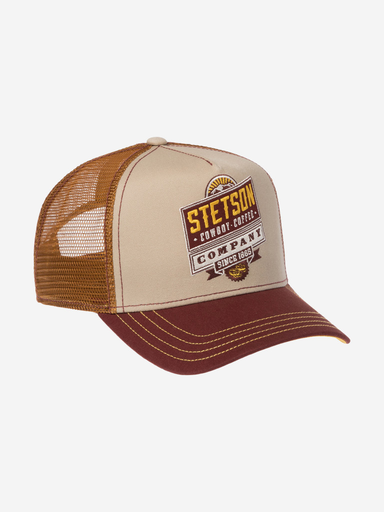 Бейсболка с сеточкой STETSON 7741180 TRUCKER CAP BARISTA COMPANY