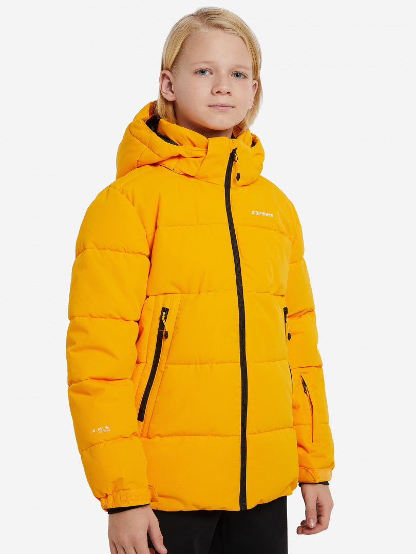 фото Куртка утепленная для мальчиков icepeak louin, желтый