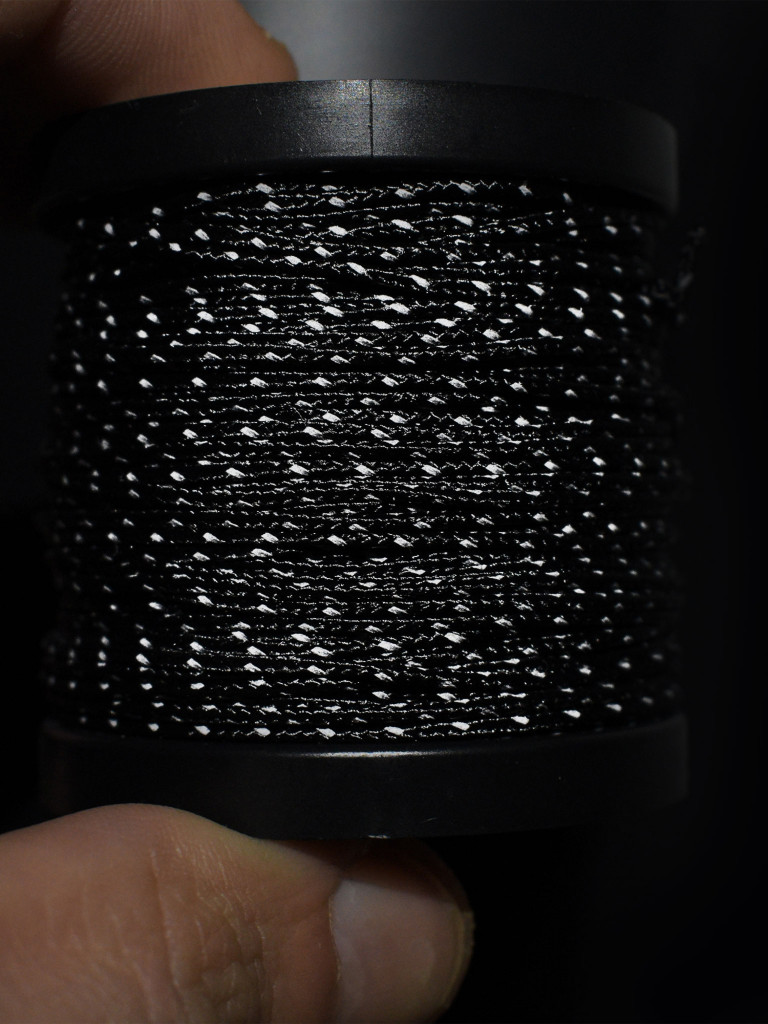 Микрокорд T-Gear x CORD nylon катушка 30м световозвращающий (Black)