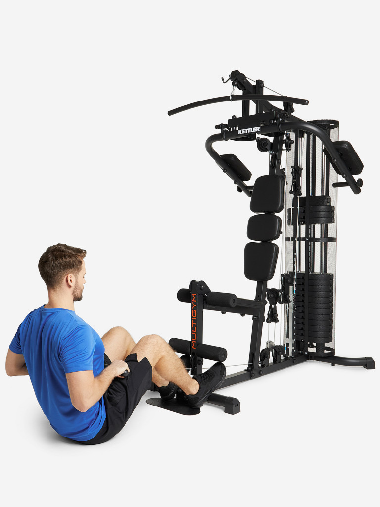 Силовой центр KETTLER Multigym 7752-850 черный цвет — купить за 79999 руб.,  отзывы в интернет-магазине Спортмастер