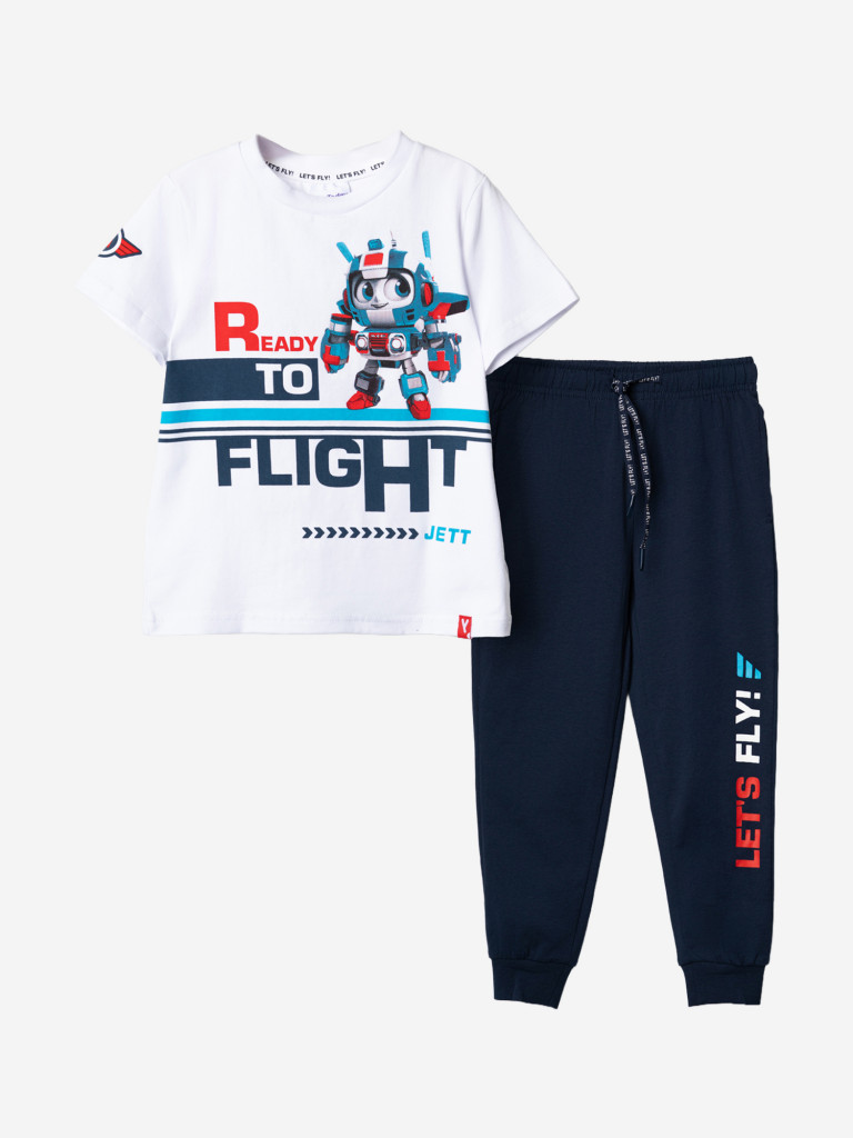 Комплект для мальчиков: футболка, брюки PlayToday