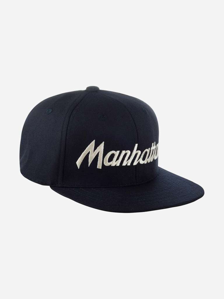 Бейсболка с прямым козырьком HOOD 100-MWL002-NY017-NY Manhattan, NY (синий)