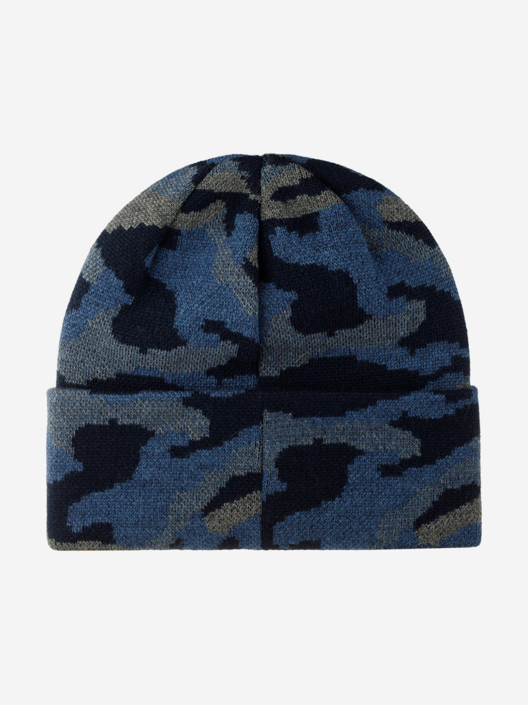 Шапка с отворотом STETSON 8599377 BEANIE JACQUARD WOOL/ACRYL (серый)