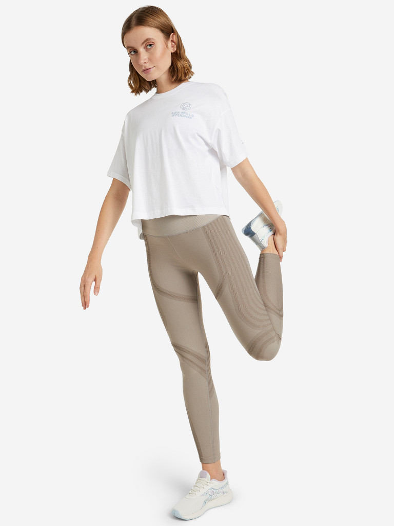 Футболка женская Reebok Les Mills Cropped Graphic