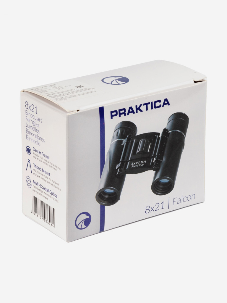 Бинокль компактный Praktica Falcon 8x21, чёрный