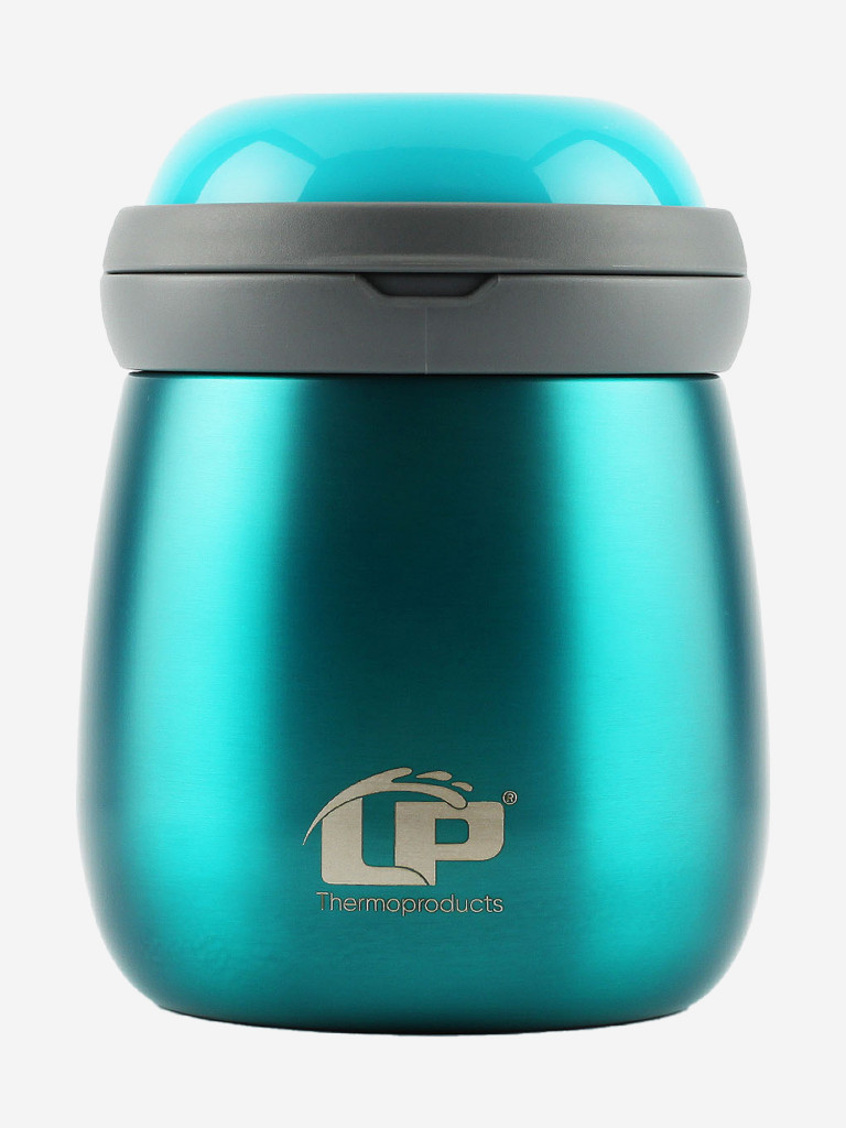 Термос для еды LP Thermoproducts Royal 0.65 л, с ложкой, зеленый